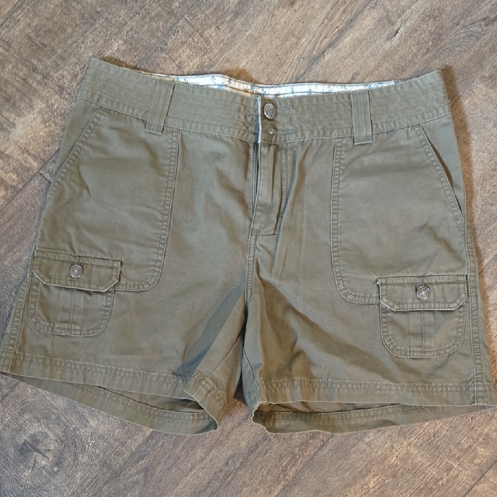 Olive Women's Cargo Shorts